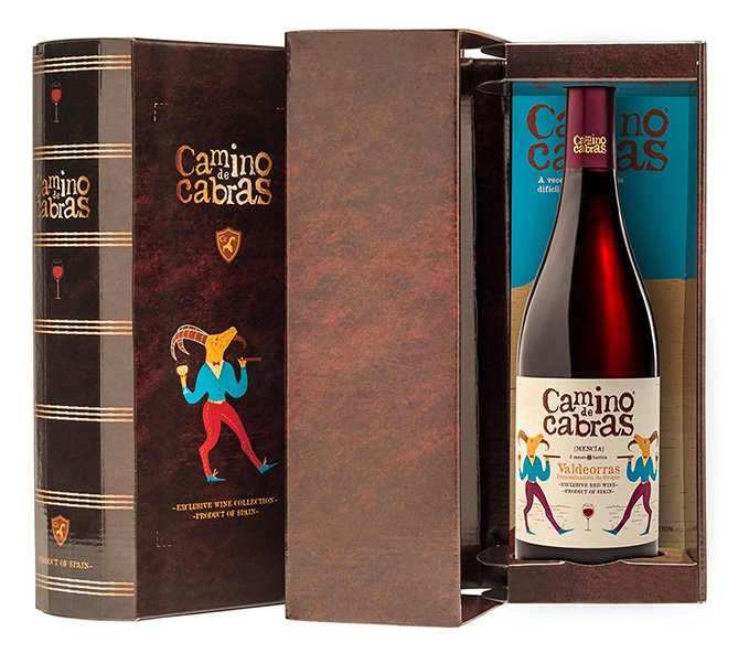 Estuche Gourmet Mencía D.O. Valdeorras - 1 Botella