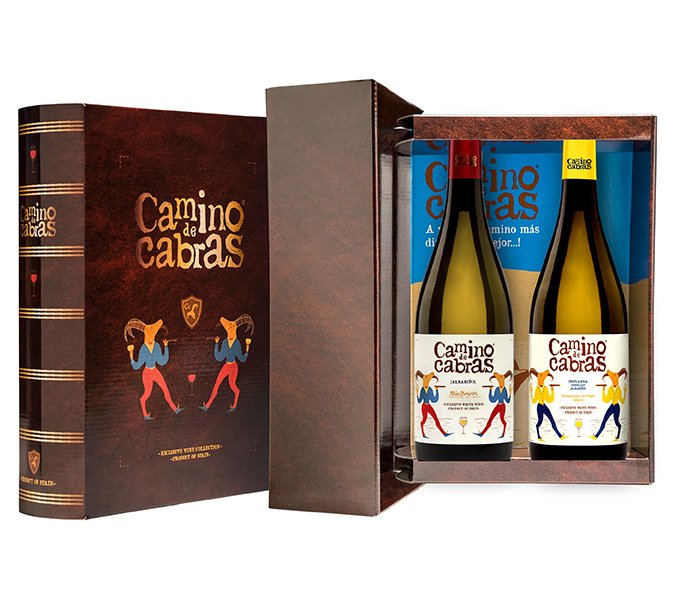 Estuche Gourmet D.O. Ribeiro + Albariño D.O. Rías Baixas - 2 Botellas