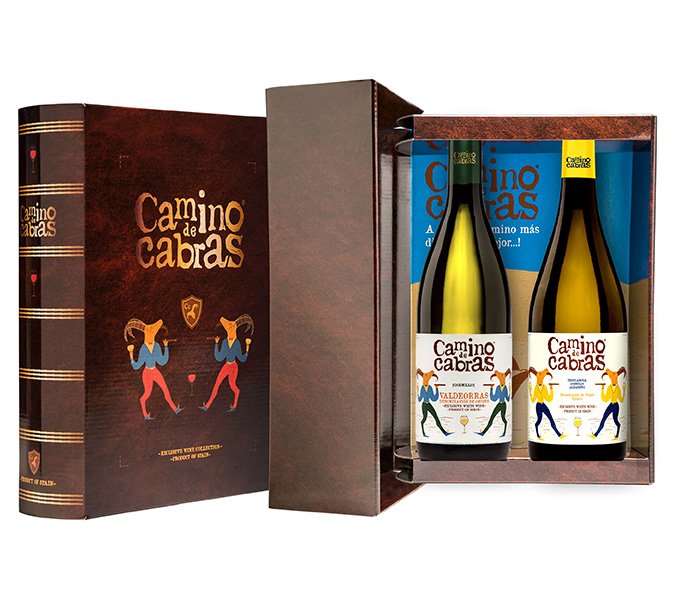 Estuche Gourmet D.O. Ribeiro + Godello D.O. Valdeorras - 2 Botellas