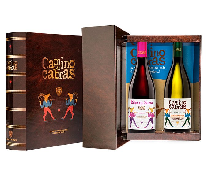 Estuche Gourmet Mencía D.O. Ribeira Sacra + Godello D.O. Valdeorras - 2 Botellas